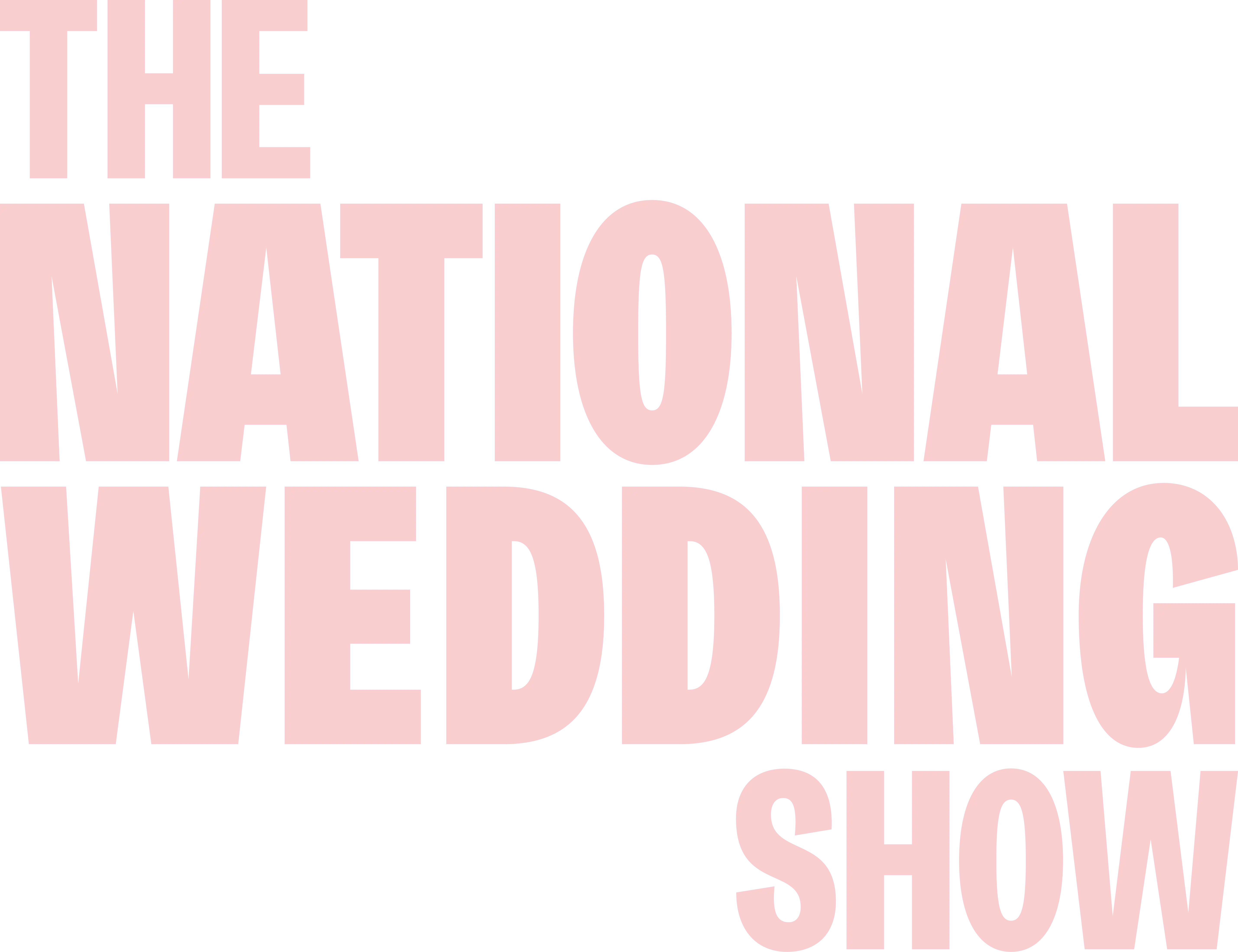 The National Wedding Show Logo Pink
