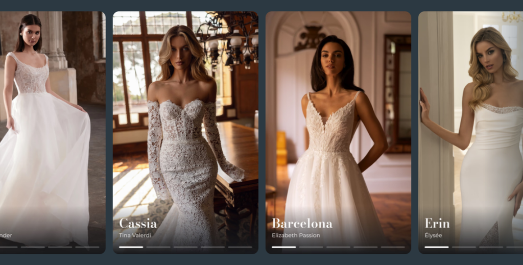 Like Tinder, But for Wedding Dresses: Why Brides Are Swiping to Find ‘The One'